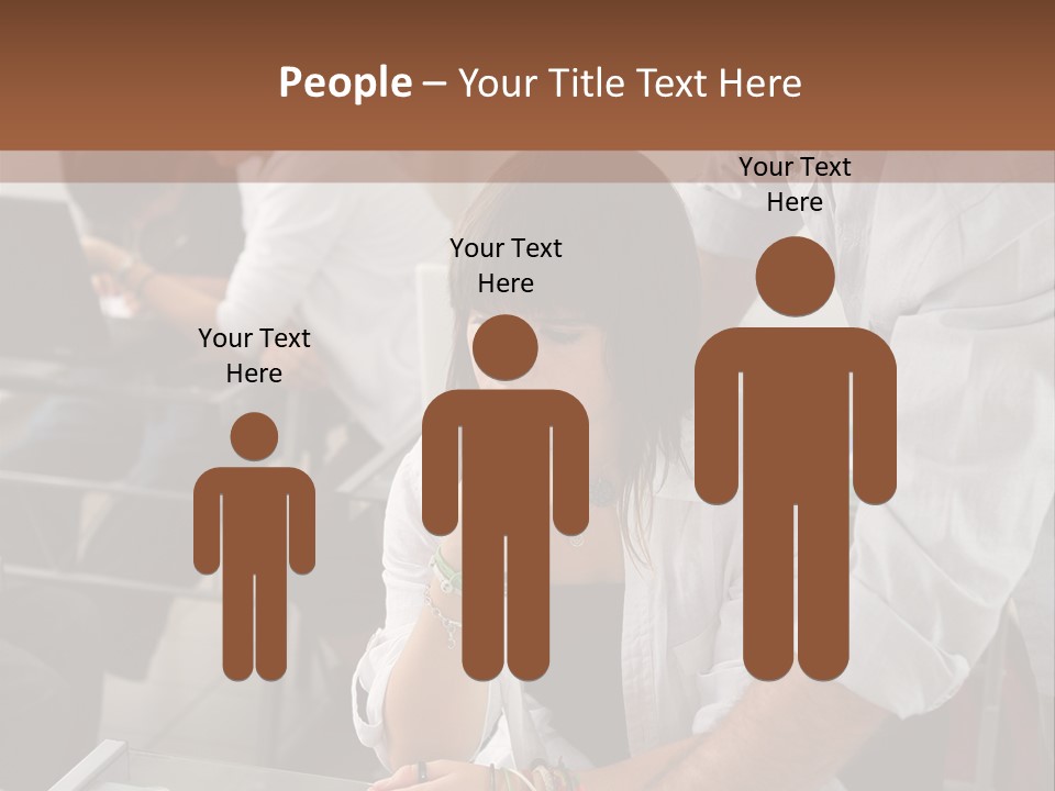 Computer Youth Highschool PowerPoint Template