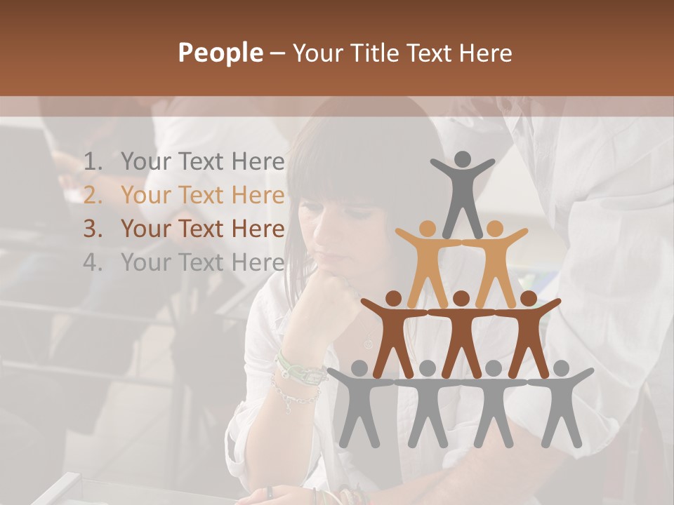 Computer Youth Highschool PowerPoint Template