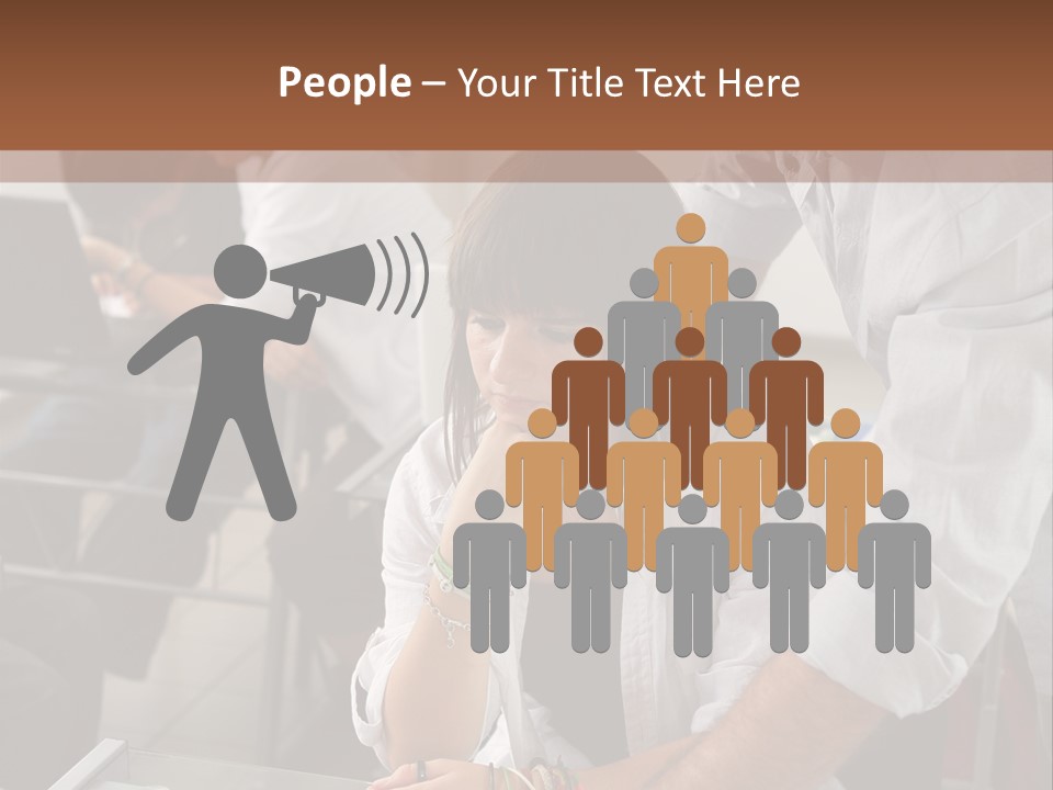 Computer Youth Highschool PowerPoint Template