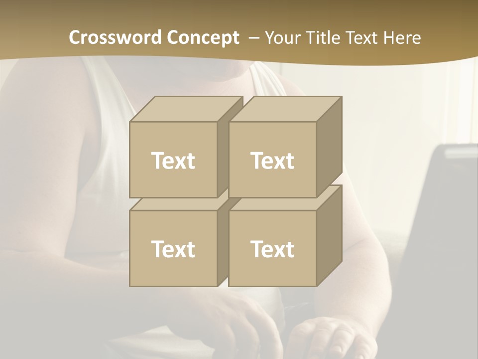 Looking Indoor Internet PowerPoint Template