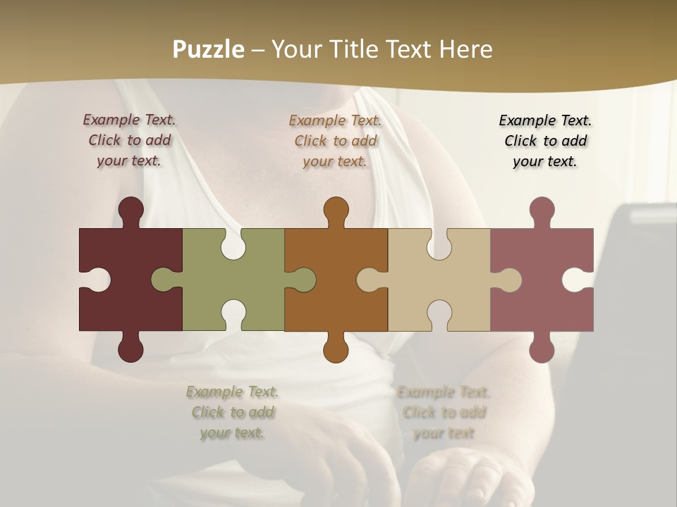 Looking Indoor Internet PowerPoint Template