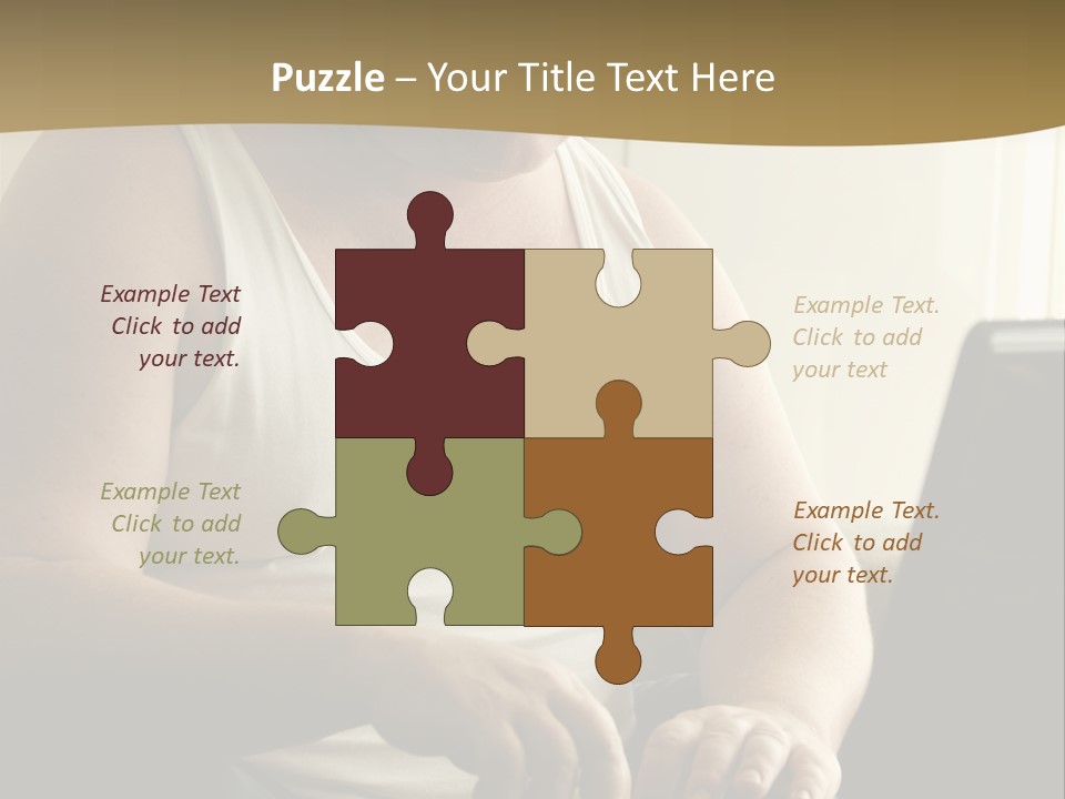 Looking Indoor Internet PowerPoint Template