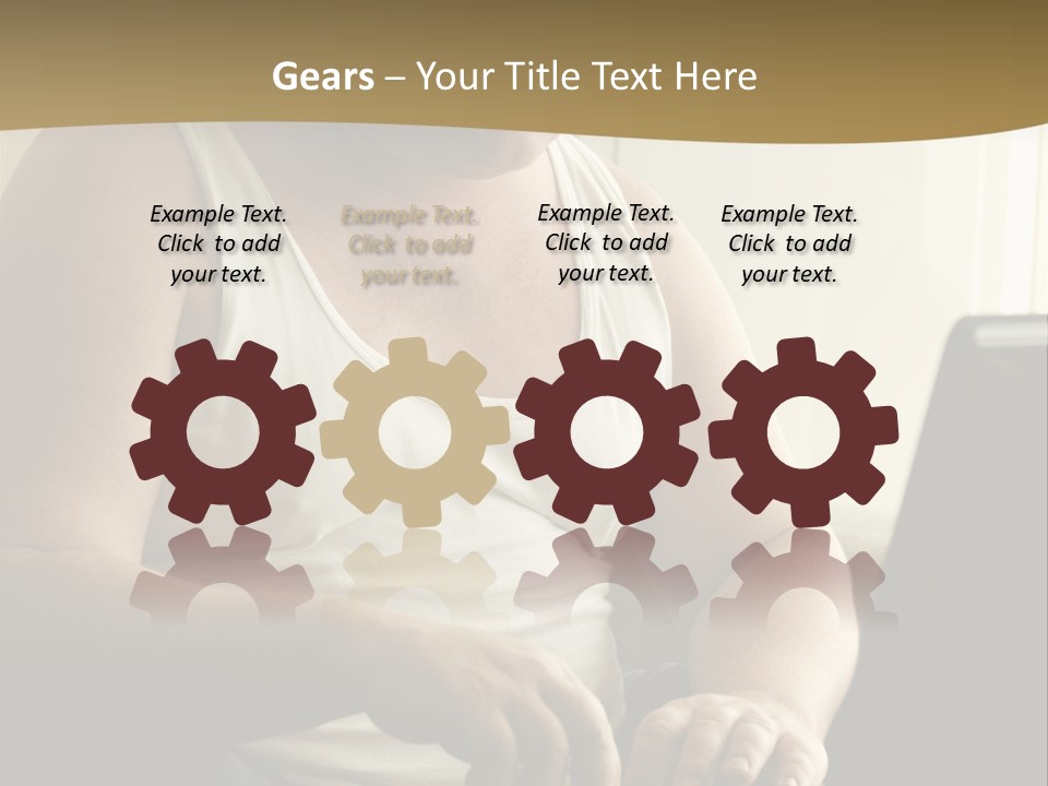 Looking Indoor Internet PowerPoint Template