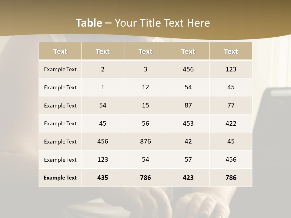 Looking Indoor Internet PowerPoint Template