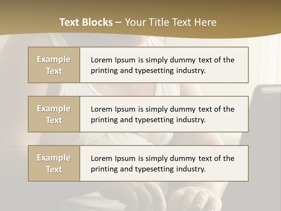 Looking Indoor Internet PowerPoint Template