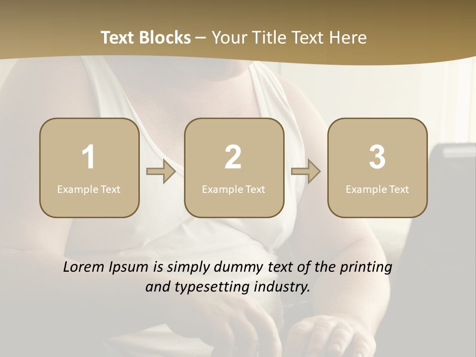 Looking Indoor Internet PowerPoint Template