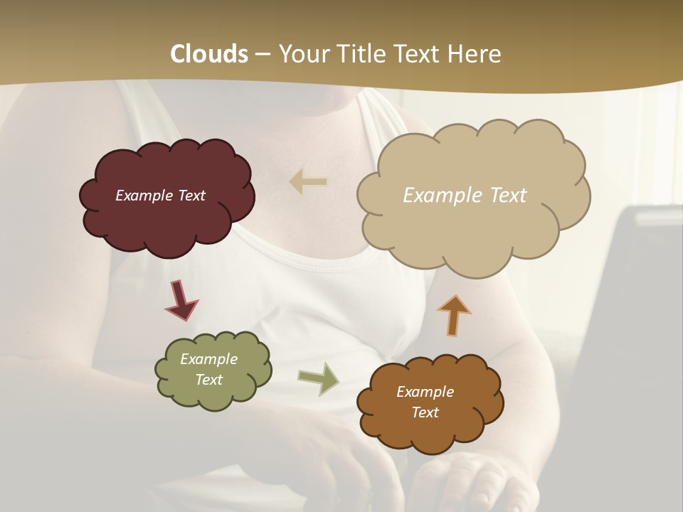 Looking Indoor Internet PowerPoint Template