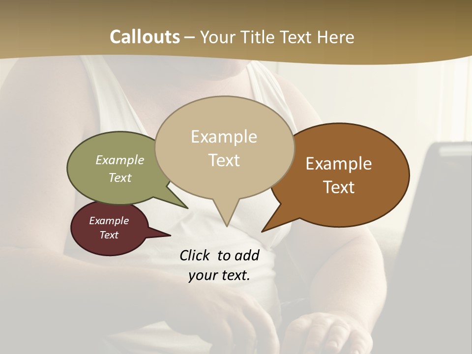 Looking Indoor Internet PowerPoint Template