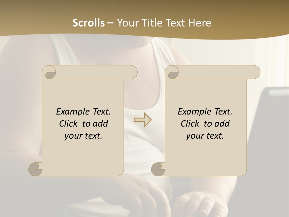 Looking Indoor Internet PowerPoint Template
