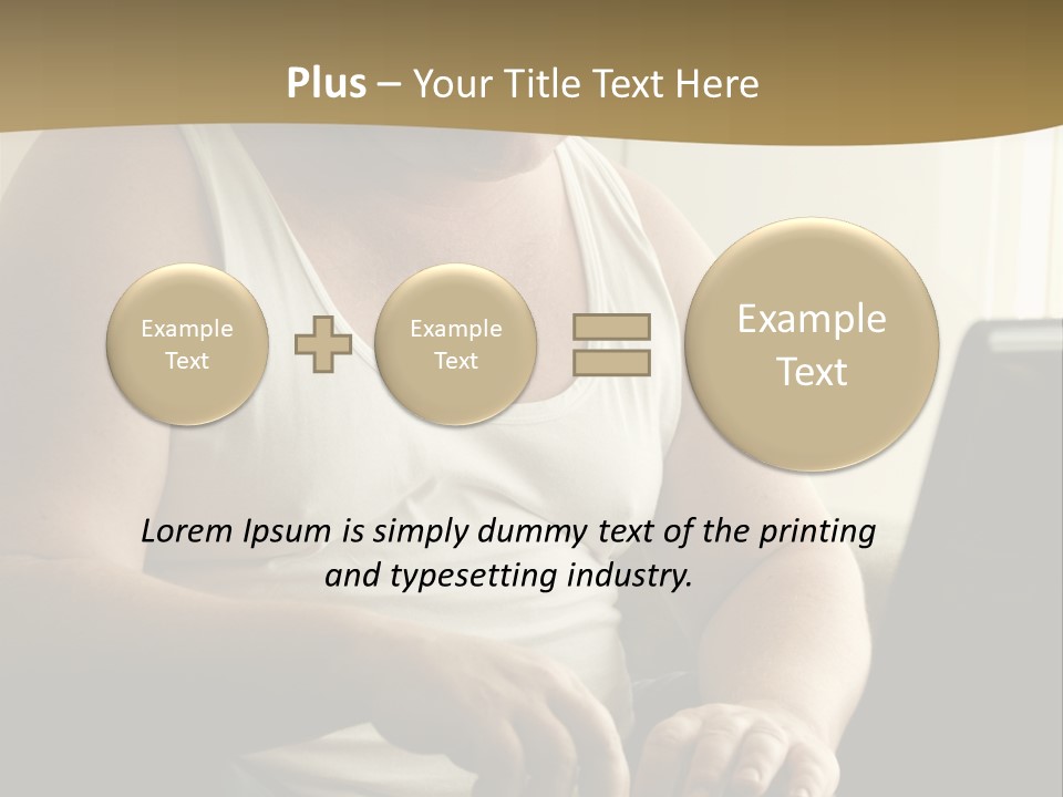Looking Indoor Internet PowerPoint Template