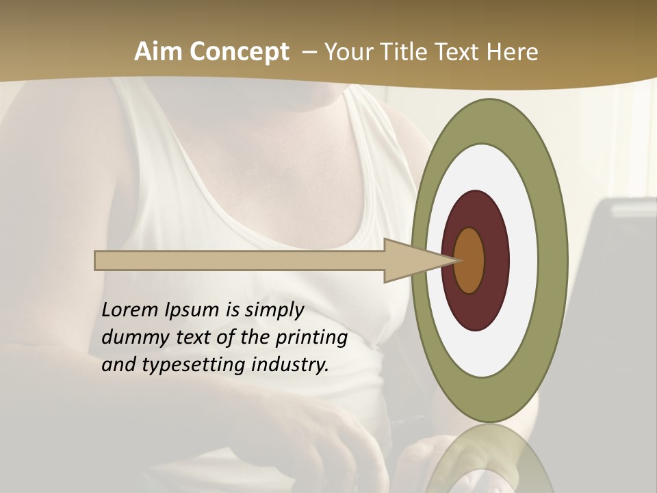 Looking Indoor Internet PowerPoint Template