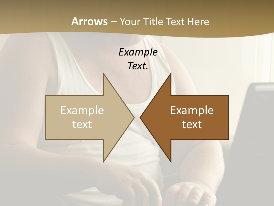 Looking Indoor Internet PowerPoint Template