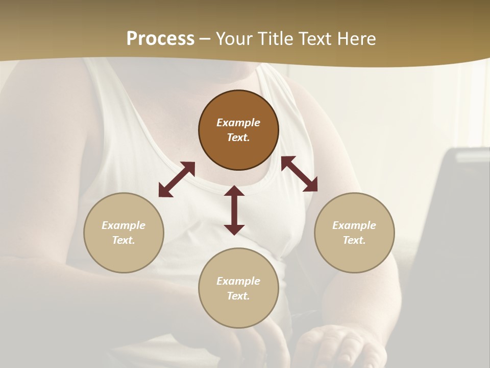 Looking Indoor Internet PowerPoint Template