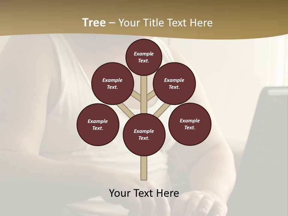 Looking Indoor Internet PowerPoint Template