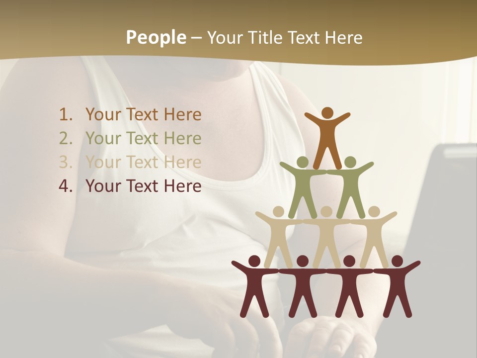 Looking Indoor Internet PowerPoint Template