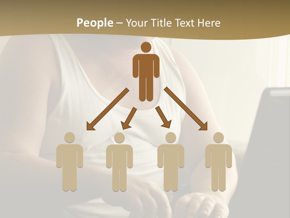 Looking Indoor Internet PowerPoint Template