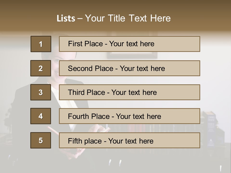 Welldressed Intake Work PowerPoint Template