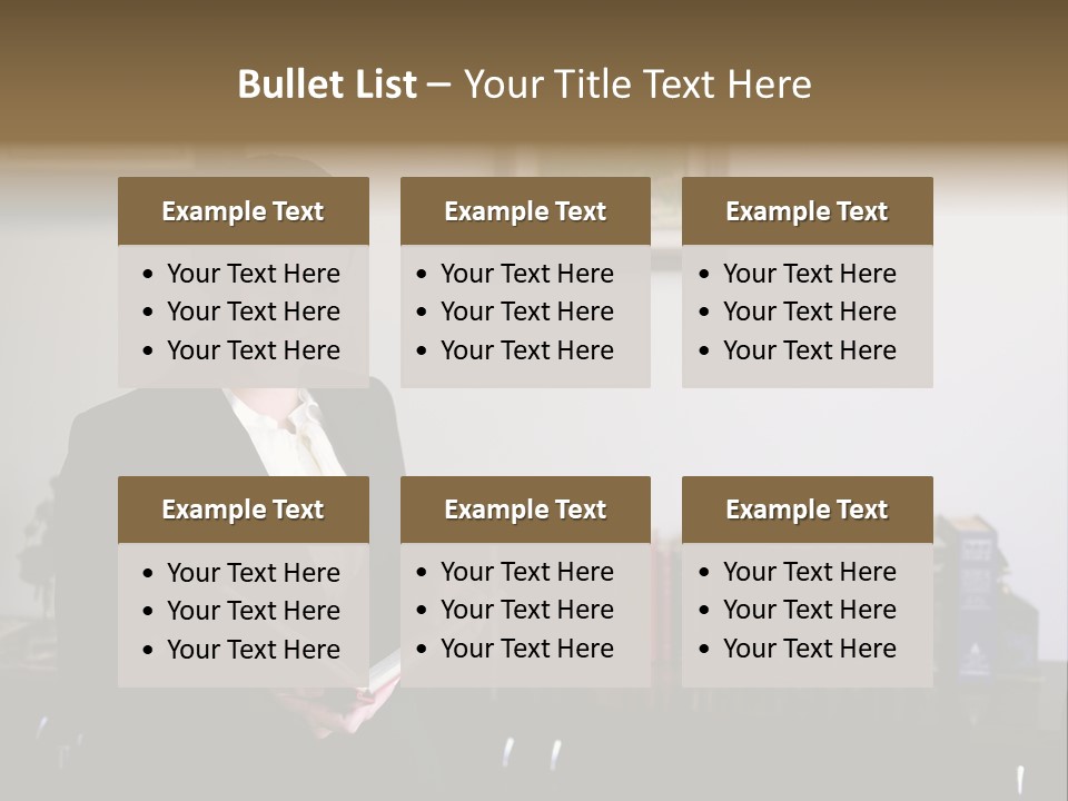 Welldressed Intake Work PowerPoint Template