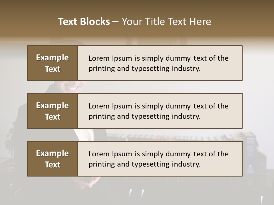 Welldressed Intake Work PowerPoint Template