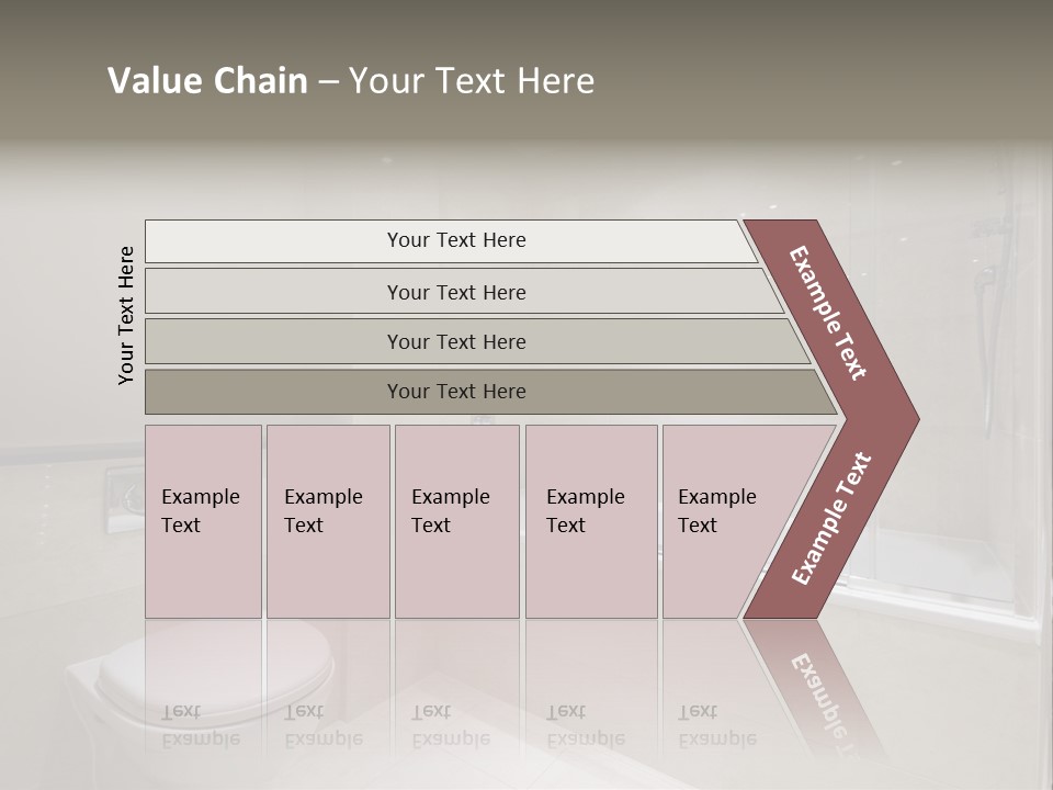 Luxury Shower Room PowerPoint Template