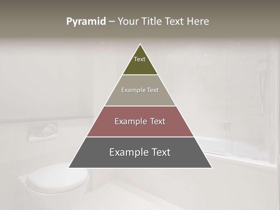 Luxury Shower Room PowerPoint Template