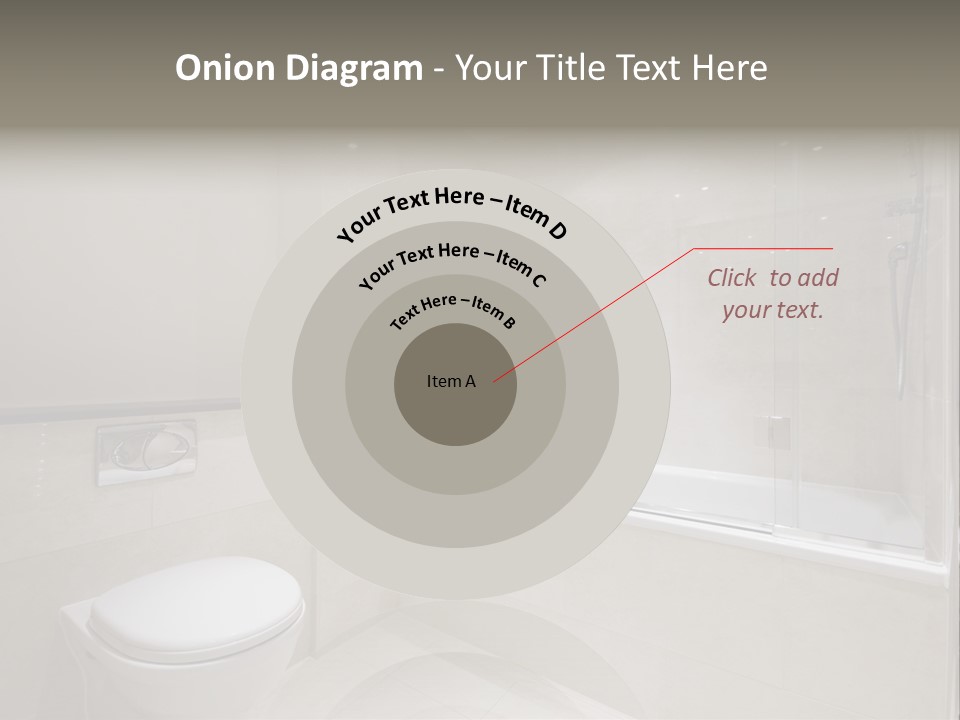 Luxury Shower Room PowerPoint Template