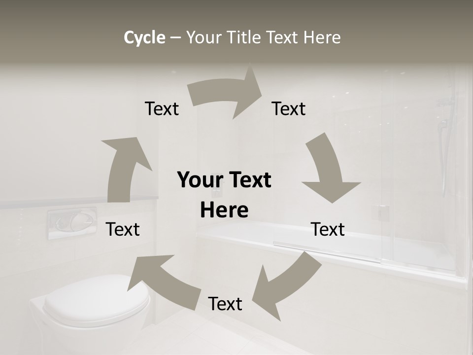 Luxury Shower Room PowerPoint Template