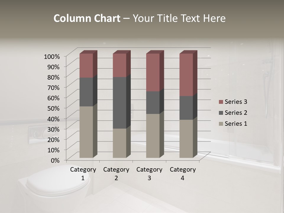 Luxury Shower Room PowerPoint Template