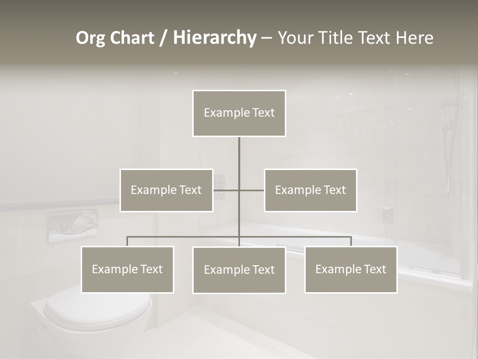 Luxury Shower Room PowerPoint Template