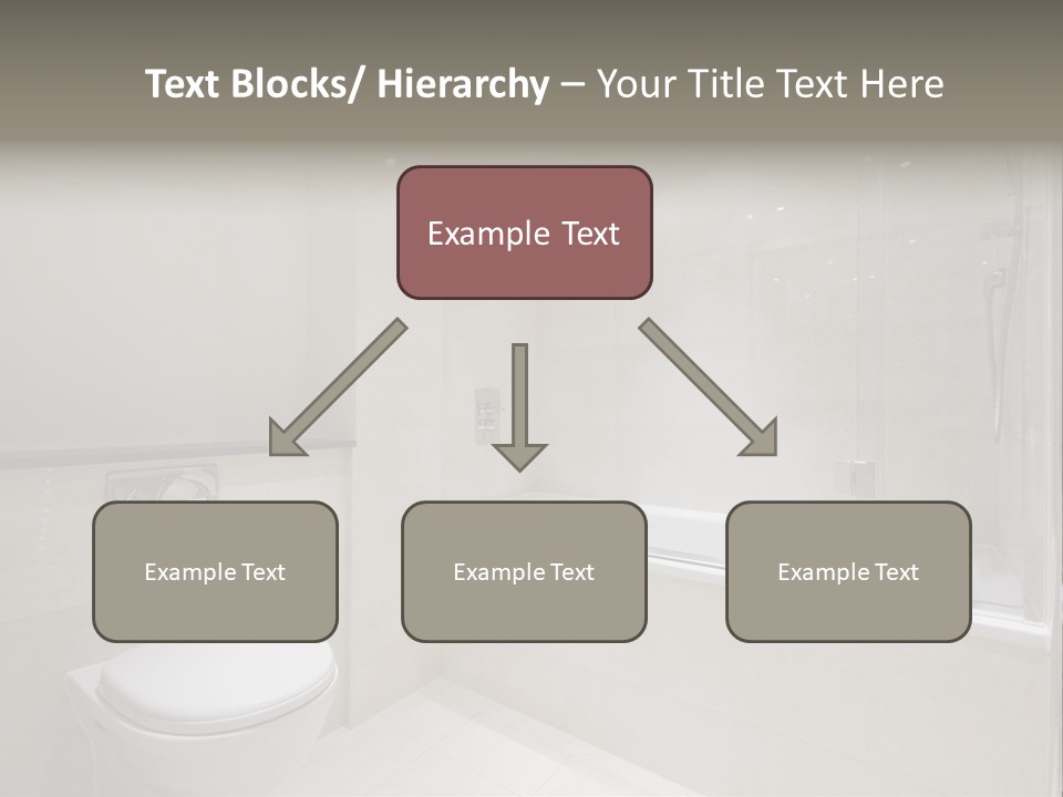 Luxury Shower Room PowerPoint Template
