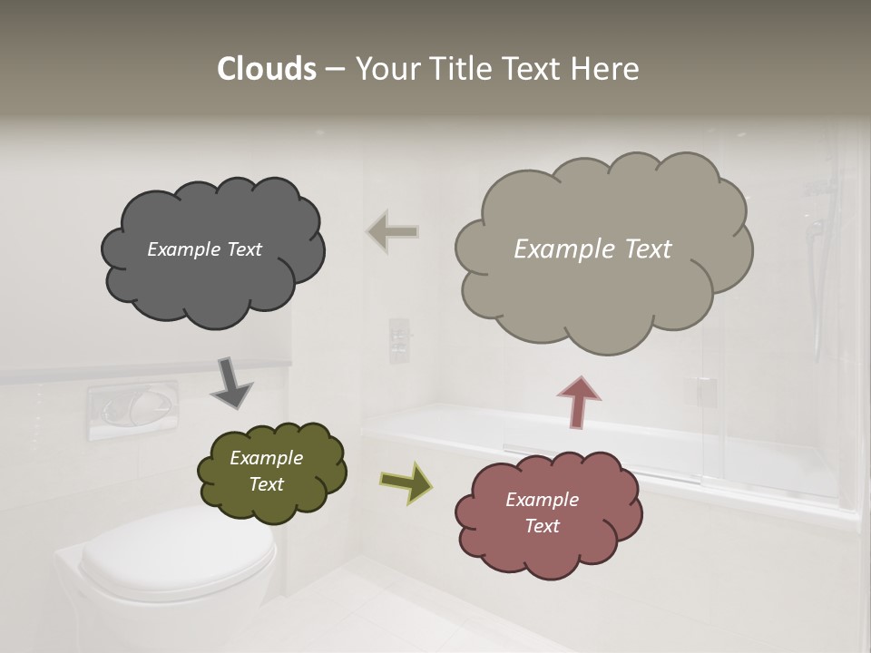 Luxury Shower Room PowerPoint Template