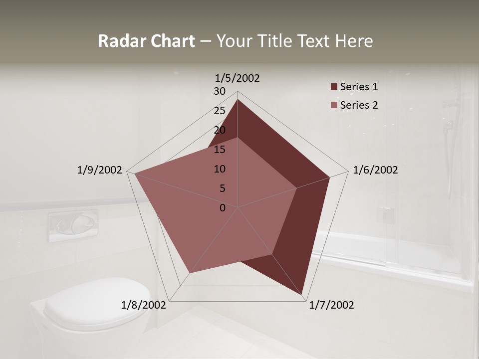 Luxury Shower Room PowerPoint Template