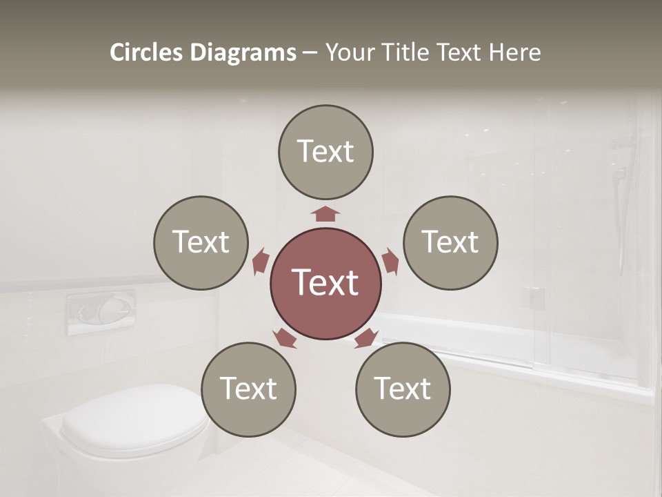 Luxury Shower Room PowerPoint Template