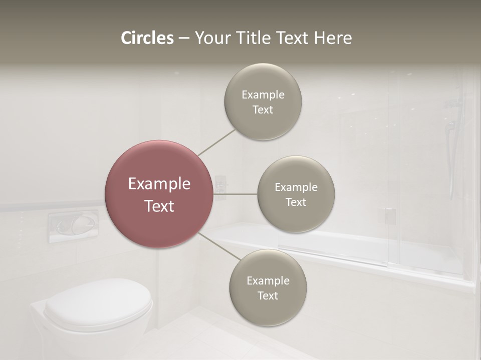 Luxury Shower Room PowerPoint Template