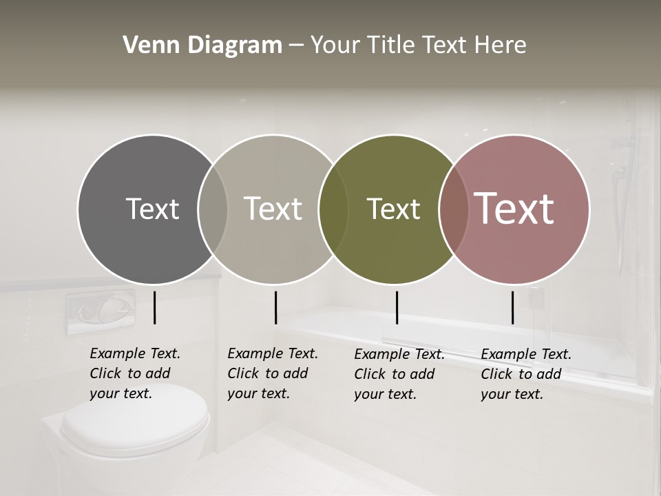 Luxury Shower Room PowerPoint Template