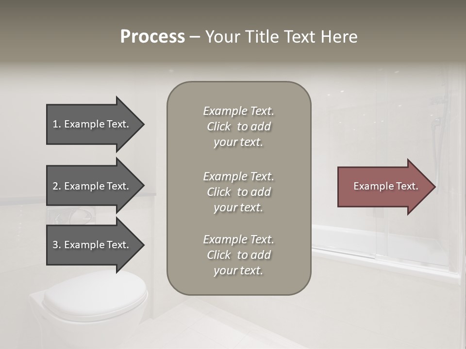 Luxury Shower Room PowerPoint Template