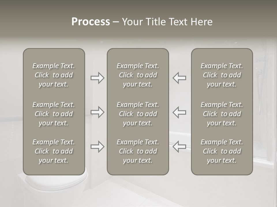 Luxury Shower Room PowerPoint Template
