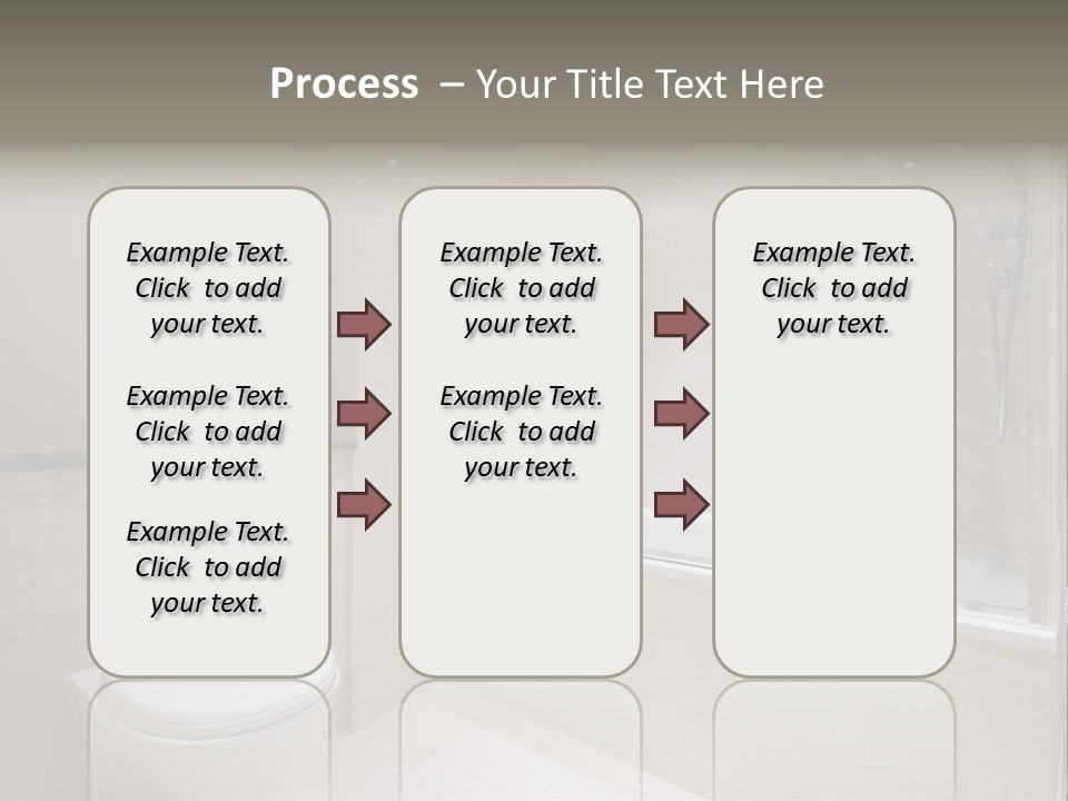 Luxury Shower Room PowerPoint Template