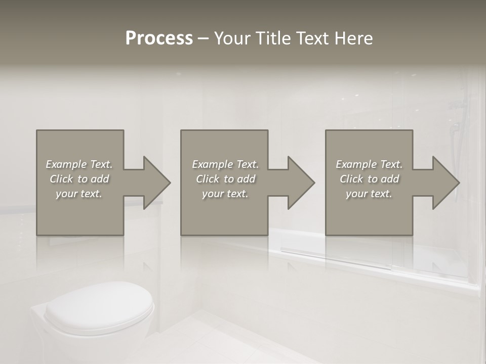 Luxury Shower Room PowerPoint Template