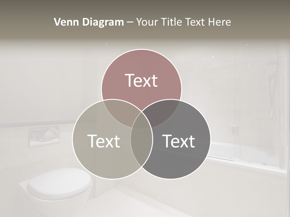 Luxury Shower Room PowerPoint Template