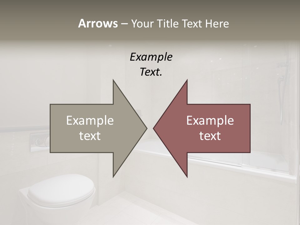 Luxury Shower Room PowerPoint Template