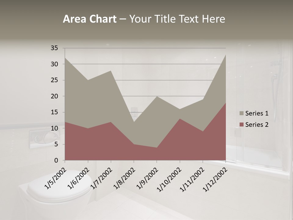 Luxury Shower Room PowerPoint Template