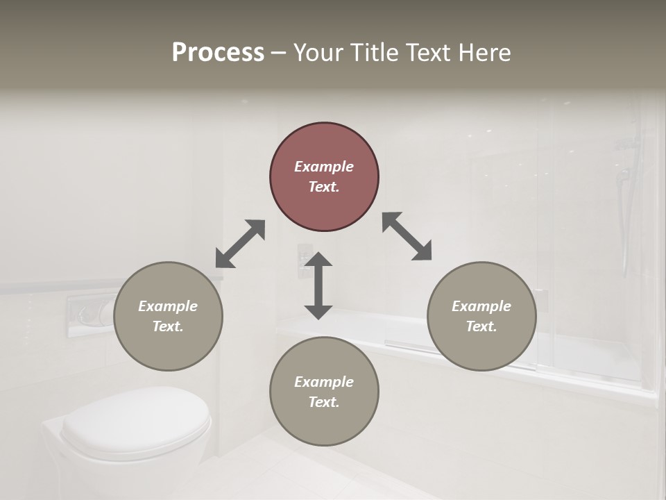 Luxury Shower Room PowerPoint Template
