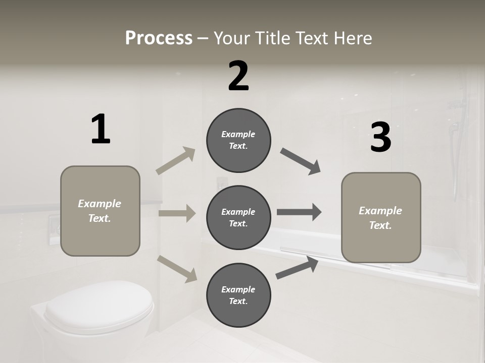 Luxury Shower Room PowerPoint Template