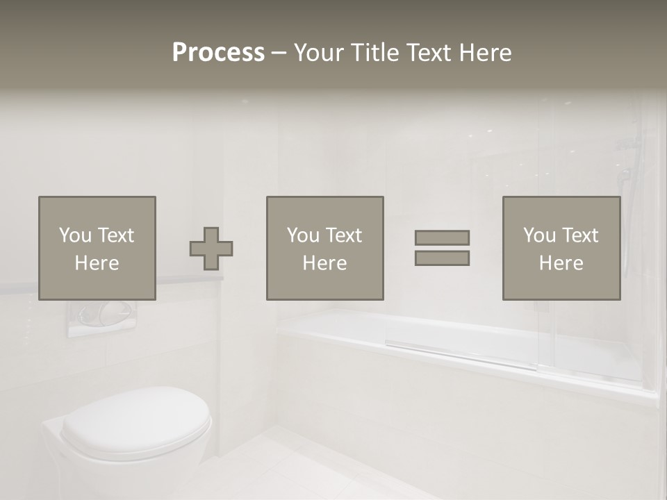 Luxury Shower Room PowerPoint Template