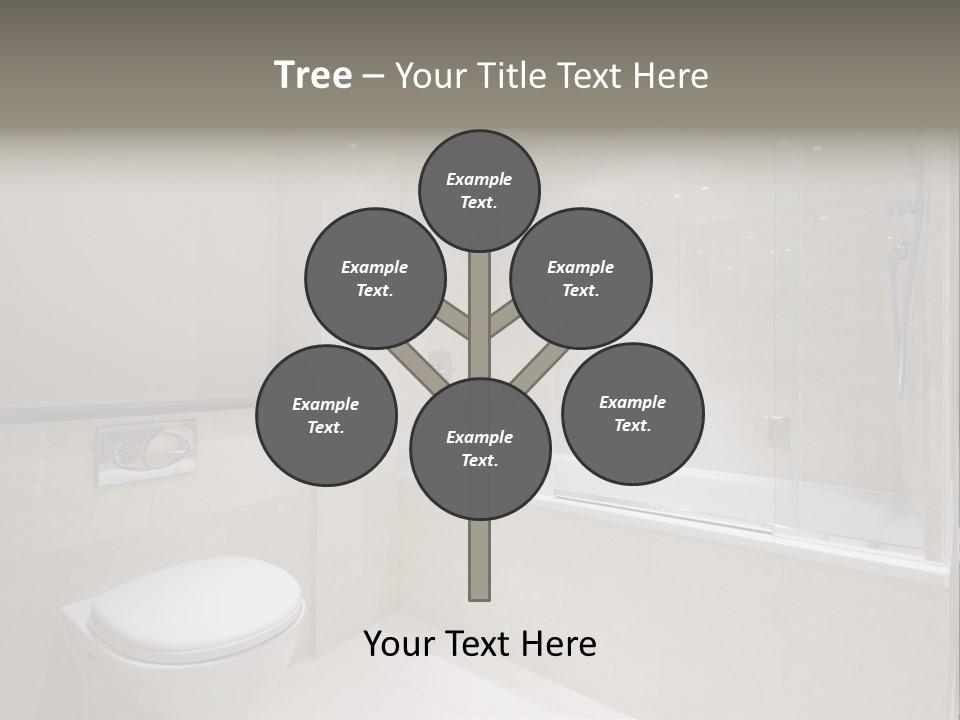 Luxury Shower Room PowerPoint Template
