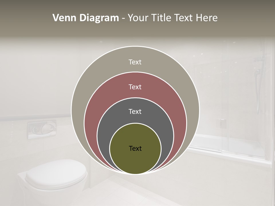 Luxury Shower Room PowerPoint Template