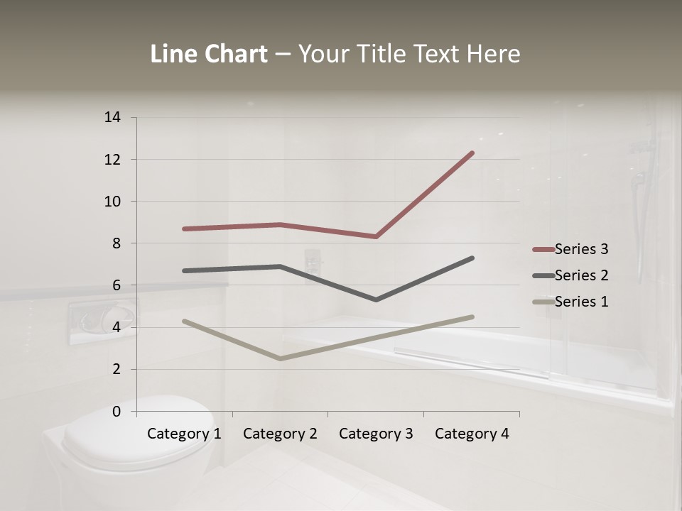 Luxury Shower Room PowerPoint Template