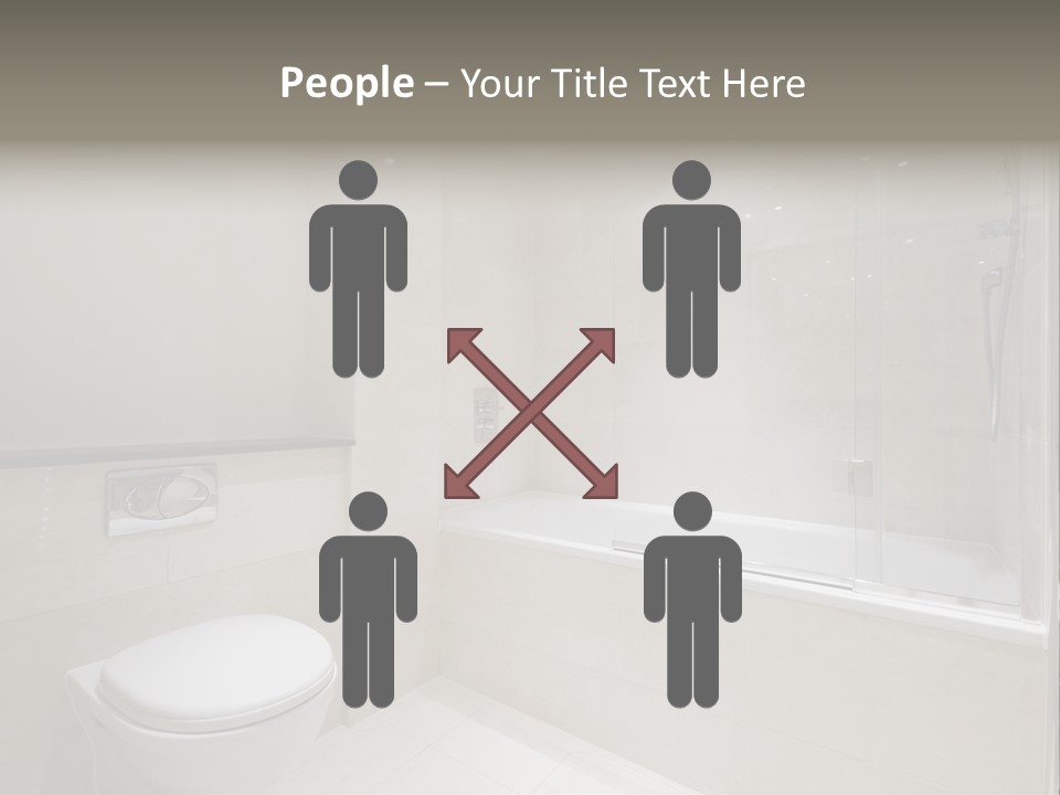 Luxury Shower Room PowerPoint Template