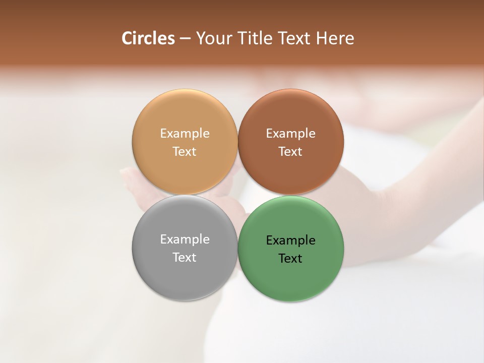 Peaceful Woman Female PowerPoint Template